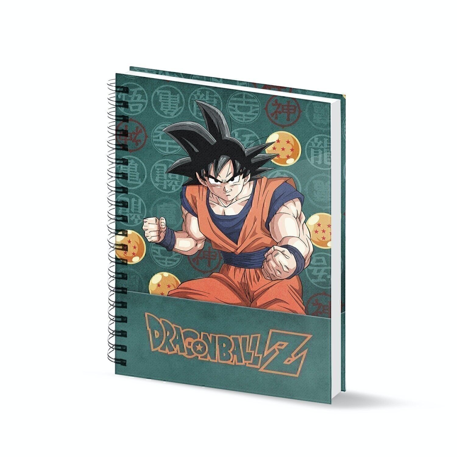 Dragon Ball (Dragon Ball) Strength-Notebook A5 Carta millimetrata, verde
