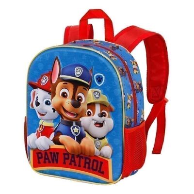 Paw Patrol Ready-Small 3D Backpack, Multicolor
