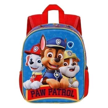 Paw Patrol Ready-Small Sac à dos 3D Multicolore 2