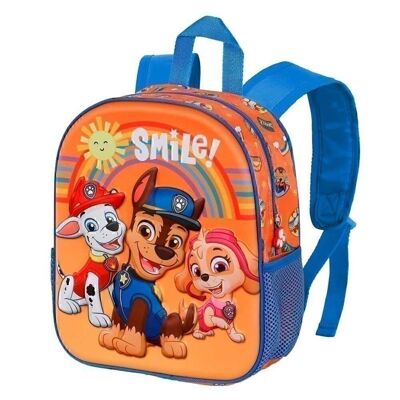 Paw Patrol Paweome-Small 3D Backpack, Orange