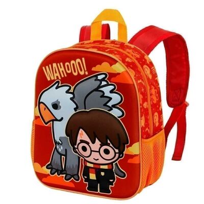 Harry Potter Buckbeak-Kleiner 3D-Rucksack, Orange