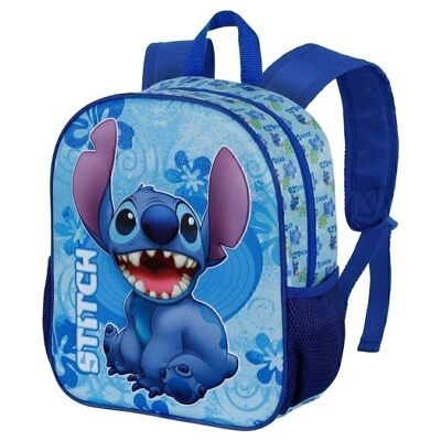 Disney Lilo y Stitch Aloha-Mochila 3D Pequeña, Multicolor