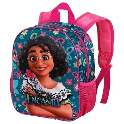 Disney Charm Mirabel-Small 3D Backpack, Multicolor