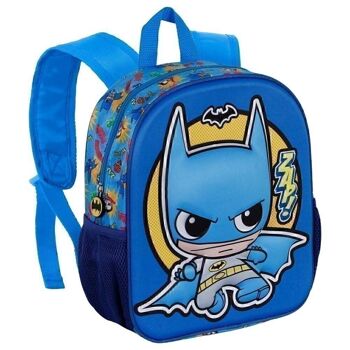 DC Comics Batman Zap-Small Sac à dos 3D Multicolore 3