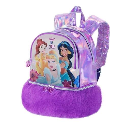 Princesas Disney Be You-Mochila Bouquet Pequeña, Multicolor