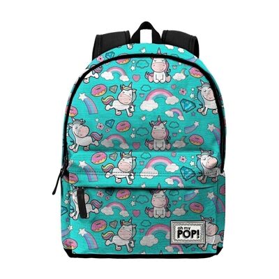 O My Pop! Cutie-Backpack HS FAN, Turquoise