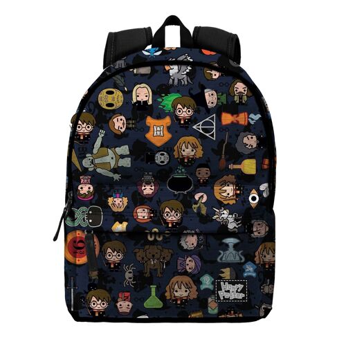 Harry Potter Occult-Mochila HS FAN, Negro