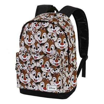 Disney Chip and Chop Nut-HS FAN 2 Backpack.0, Brown