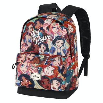 Disney Princesses Girl Power-Zaino HS FAN 2.0, Multicolore