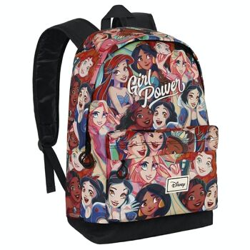 Disney Princesses Girl Power-Backpack HS FAN 2.0, Multicolore 3