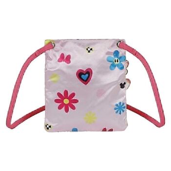 Disney Minnie Mouse Floral Action Sac vertical Rose 4