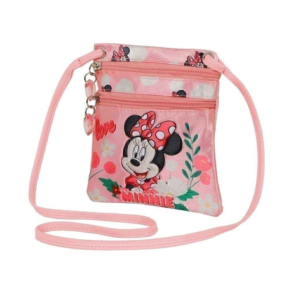 Borsa verticale Disney Minnie Mouse Garden-Action, rosa