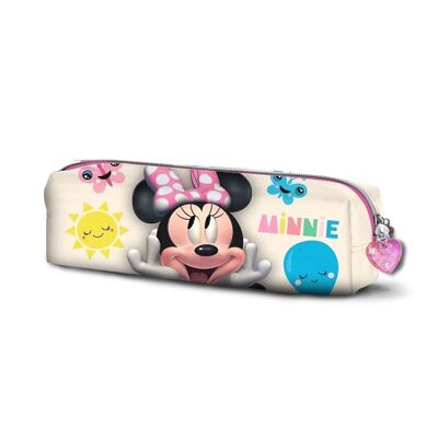 Disney Minnie Mouse Laugh-Square Astuccio, bianco