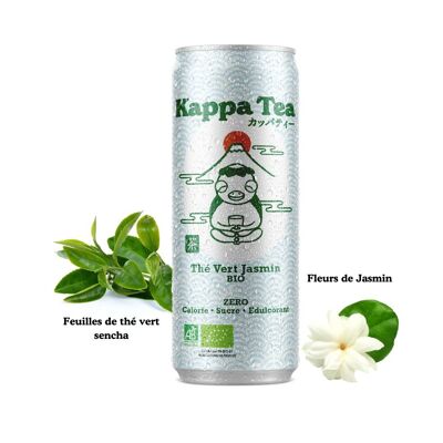 Tè verde ghiacciato - Tè verde al gelsomino biologico