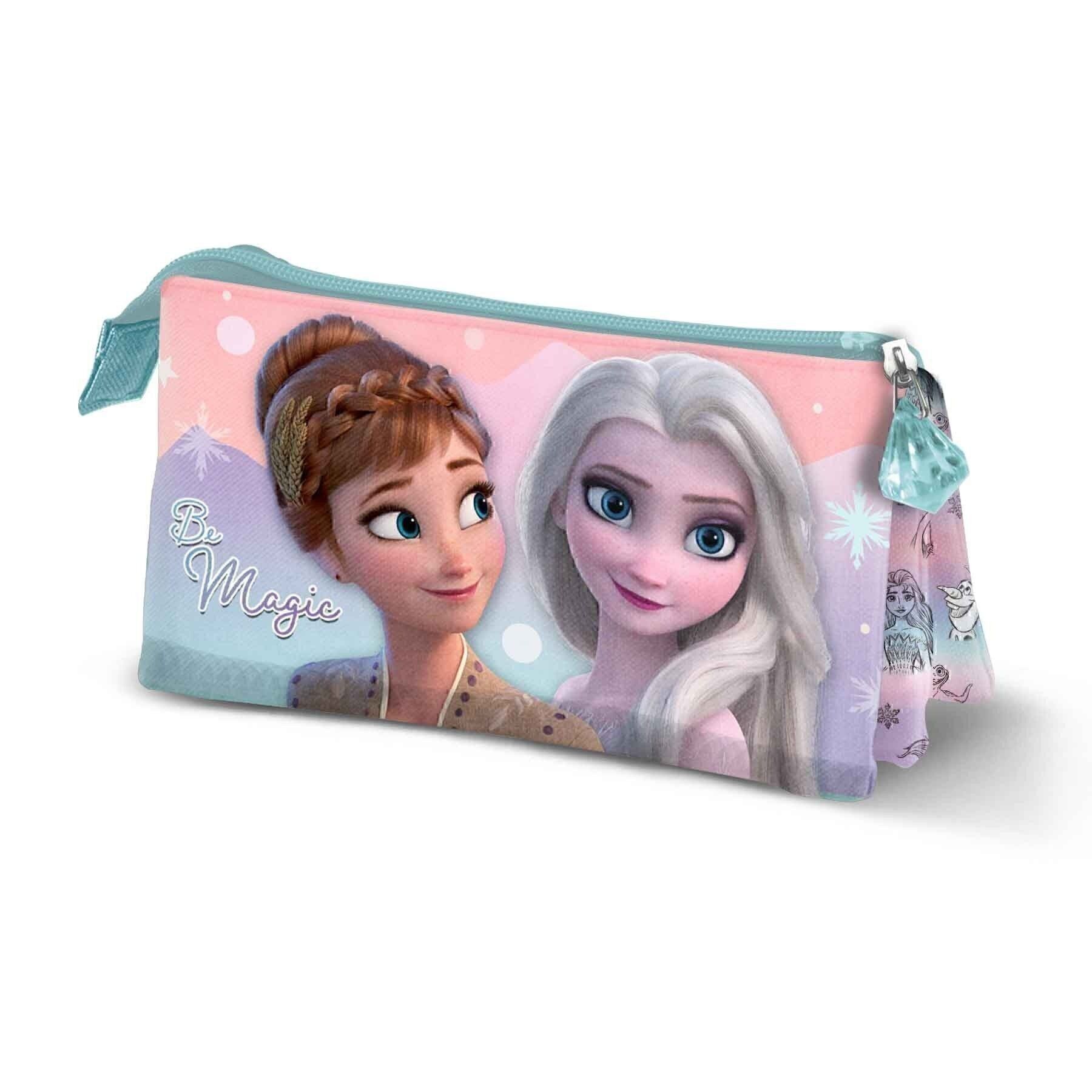 Disney Frozen 2 Astuccio magico triplo, multicolore