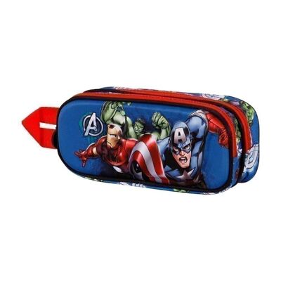 Marvel The Avengers Energy-Double Trousse 3D Bleu