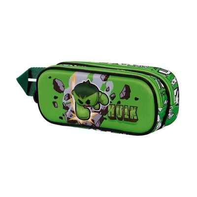 Marvel Hulk Greenmass-Double Trousse 3D Vert