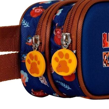 Disney Le Roi Lion Little Face-Double Trousse 3D Bleu 5