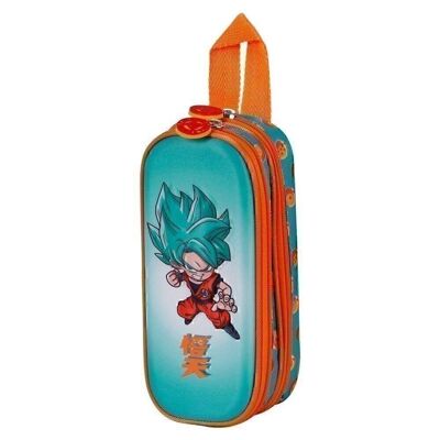 Dragon Ball (Dragon Ball) Blue-Double 3D Federmäppchen, Mehrfarbig