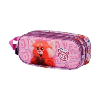 Disney Red Yaay-Double 3D Pencil Case, Pink