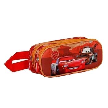 Disney Cars 3 Desert Road-Double Trousse 3D Multicolore 3