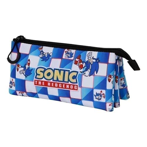 Sega-Sonic Blue Lay-Portatodo Triple FAN 2.0, Azul