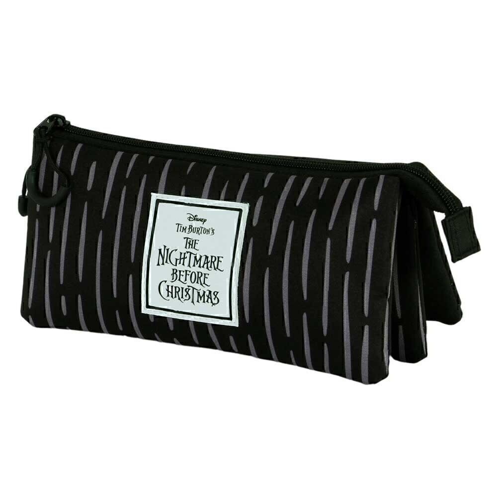 Disney Nightmare Before Christmas Strips-Cartoon Triple FAN 2.0, Nero