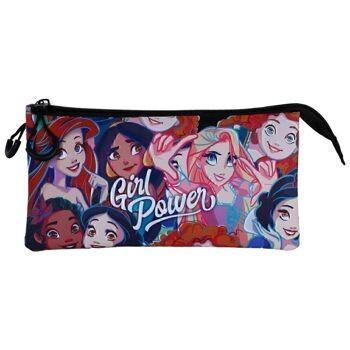 Disney Princesses Girl Power-Portatodo Triple Ventilateur 2.0, Multicolore 2