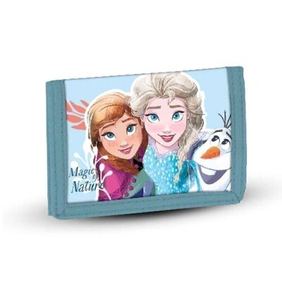 Disney Frozen 2 Nature-Wallet mit Klettverschluss, mehrfarbig