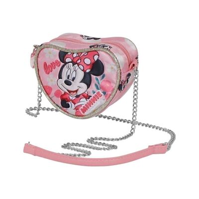 Disney Minnie Mouse Garden-Mini Sac cœur Rose
