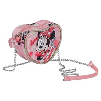Disney Minnie Mouse Garden-Mini Sac cœur Rose 3