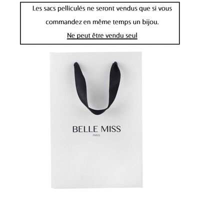 Sac Pelliculé blanc LOT DE 12 PCS