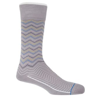 Chaussettes Homme Oblique - Gris 1