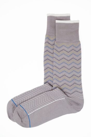 Chaussettes Homme Oblique - Gris 3