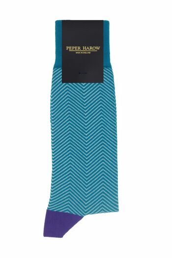 Chaussettes Homme Lux Taylor - Marine 2