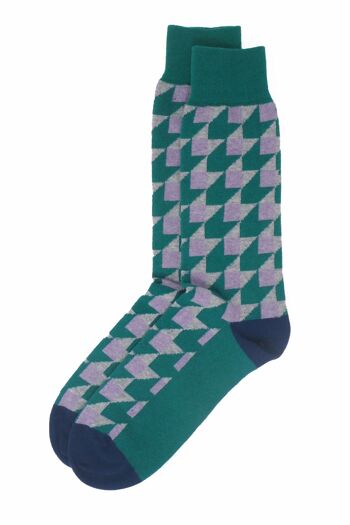 Chaussettes Homme Dimensional - Sarcelle 3