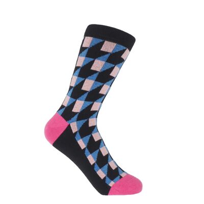 Dimensional Damensocken - Schwarz