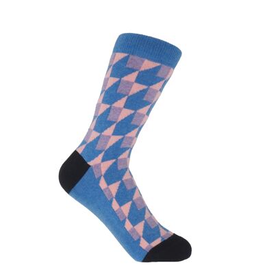 Dimensional Women's Socks - Blue