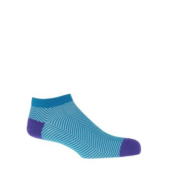 Chaussettes Homme Lux Taylor Trainer - Marine 1
