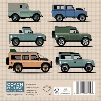 Carte de vœux Land Rover (150 x 150 vierge) 3