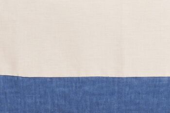 Nappe 50% Lin/Coton, Naturel avec Bords Lin Bluette 4