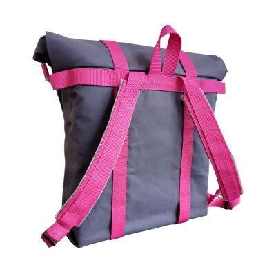 Schultasche Pink Flamingo Stone – Wasserfest