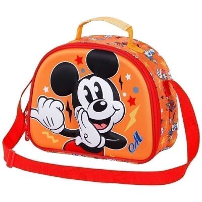 Disney Mickey Mouse Whisper-3D Lunch Bag, Blue
