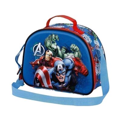 Marvel The Avengers Energy-3D Snack Bag, Blue