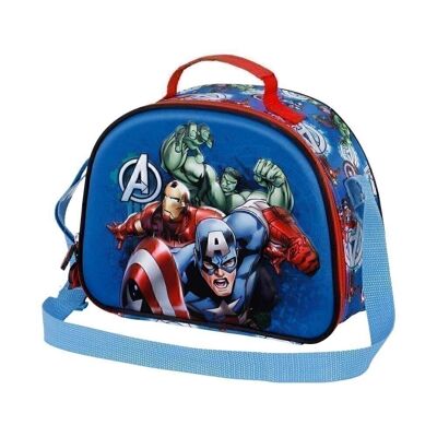 Marvel The Avengers Energy-3D Snackbeutel, Blau