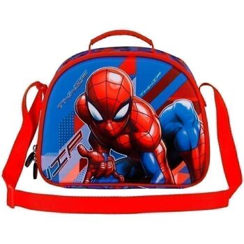 Marvel Spiderman Skew-3D Sac à goûter Bleu 2