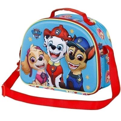 Paw Patrol Grin-Lunch Bag 3D, Blau