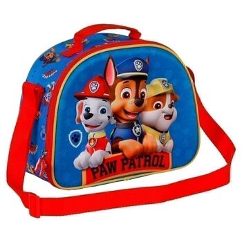 Paw Patrol Ready-Lunch Bag 3D, Multicolore 3