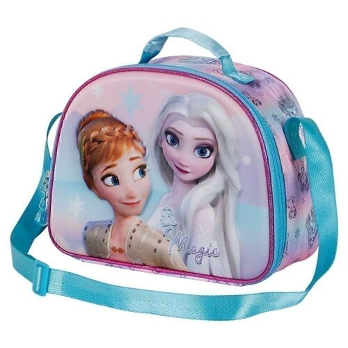 Disney Frozen 2 Magic-Bolsa Portamerienda 3D, Multicolor