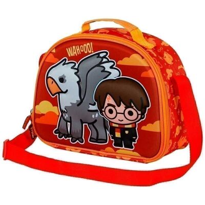 Harry Potter Buckbeak-Bolsa Portamerienda 3D, Naranja